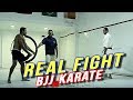 No rules fight  bjj vs karate