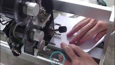 Máy In Date Lắp Trên Máy Đóng Gói Dạng Đứng