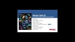 Mentor Safe IC for ISO 26262 & IEC 61508