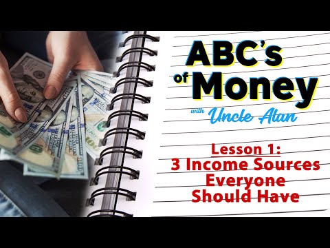 ABCs of Money with Alan Akina - Lesson 1: 3 Income Sources Everyone Should Have