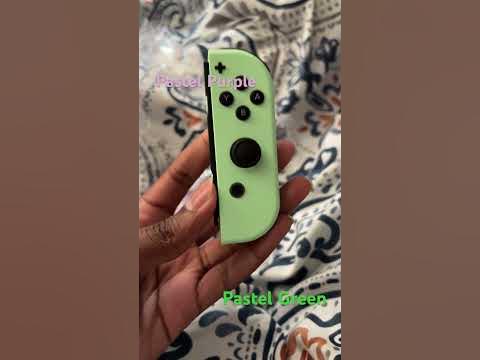 NEW! PASTEL PURPLE & GREEN JOYCONS UNBOXING - YouTube