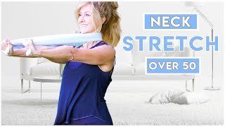 10 Minute Daily Stretch | Stiff Neck Routine For Women Over 50!