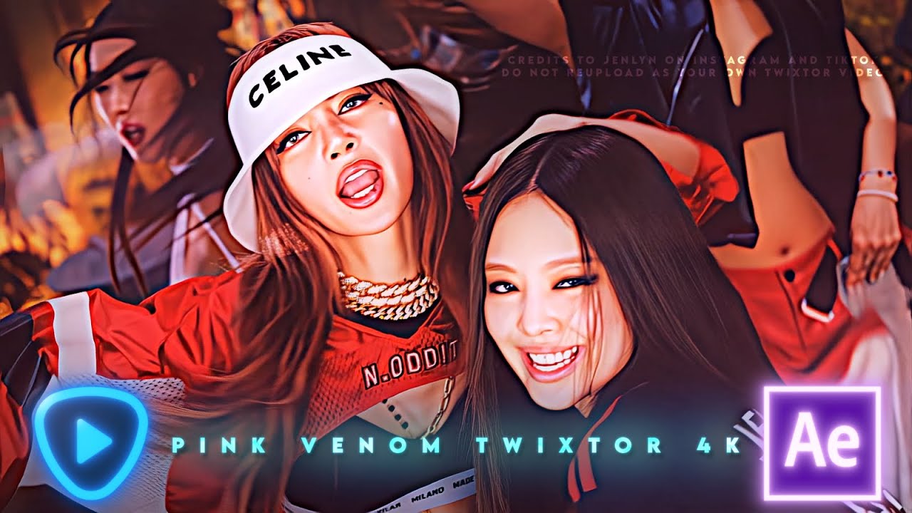 Pink Venom 4k Twixtor #twixtor #ae #4k #blackpink #blackpinkyg