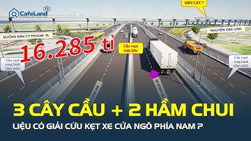 Cửa ngõ phía Nam sắp được “GIẢI CỨU” kẹt xe nhờ loạt dự án hạ tầng “KHỦNG” này | CafeLand