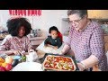 ZURI BAKING PIZZA WITH ITALIAN GRANDMA