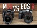 Canon EOS R vs EOS M50