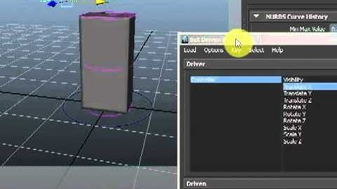 Maya: Controller using Set Driven Keys