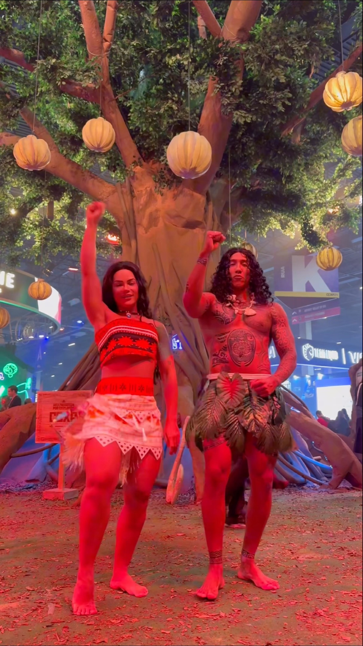 Moana \u0026 Maui ?? #funk #dance #entretenimento @ApolloSant