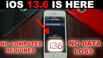 INSTALL Latest iOS 13.6 Without DATA LOSS|Install iOS 13.6 NO COMPUTER/NO PC| ios13