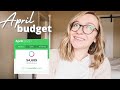 budget with me: april 2022 | april budget + reset, first budget as homeowners!