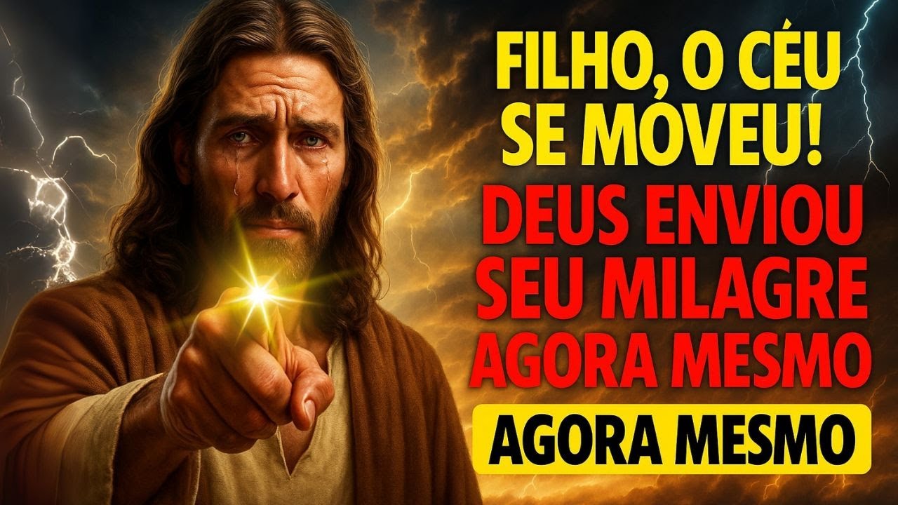 😱🔥 JESUS ACABA DE LIBERAR SEU MILAGRE URGENTE!
