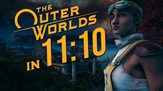 The Outer Worlds Any% Speedrun in 11:10
