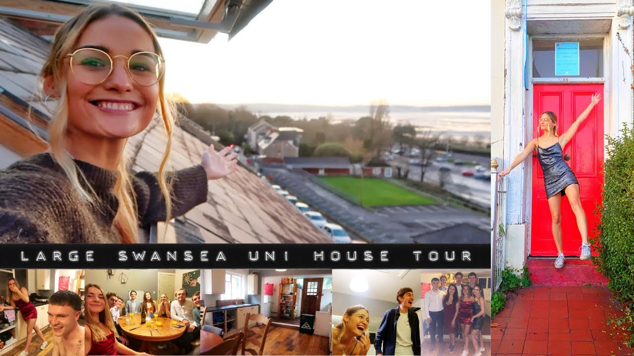Large Swansea Student House Tour (+Christmas Meal) No. 55