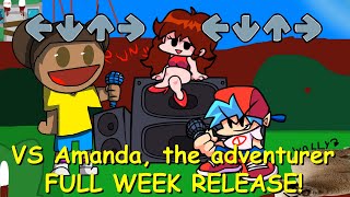 Friday Night Funkin': VS Amanda, the adventurer FULL WEEK RELEASE! V1 [FNF Mod/HARD] screenshot 5