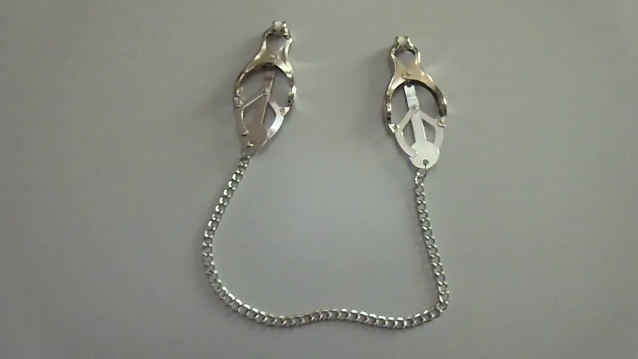 Nippelklemmen mit Kette von "Trendseller24"