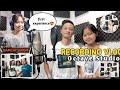 First time she recorded a song in octave studio recording vlog  singer daimond limboo