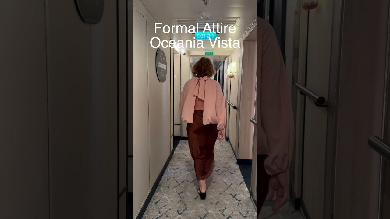 Too Revealing-Oceania Vista? #CruiseOutfit #FormalNight #OceaniaCruises #CruiseStyle #ootd