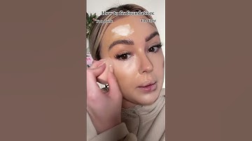 How to fix foundation that’s too dark/too light! IB @lenkalul #beauty #beautychallenge #beautyhacks