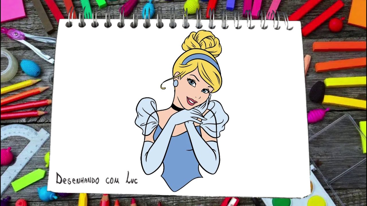Como Desenhar Cinderela Passo A Passo Como Desenhar A Cinderela Tudo