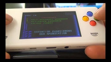 Dingoo A380 open Tyrian and Wolfenstein 3D, perfect on unreleased CFW