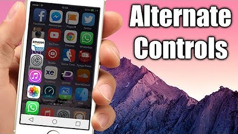 AlternateControls - iOS 8 Jailbreak Cydia Tweak