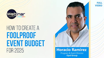 How to create a Foolproof Event Budget for 2025 | Full video | Eventcombo