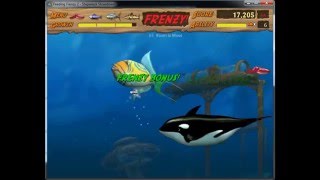 Feeding Frenzy 2 - Queen Triggerfish adventure - Big fish eats small fish - Songs for kid screenshot 2