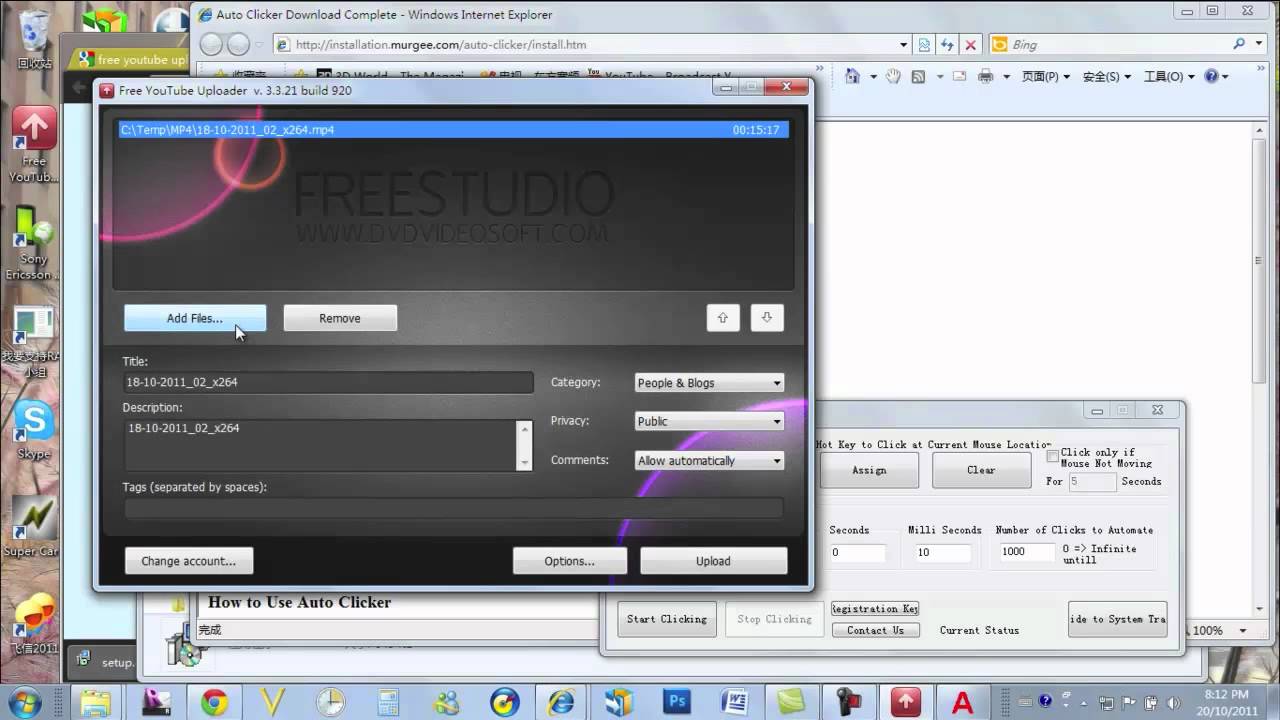 HOW TO BATCH UPLOAD YOUTUBE VIDEOS WITH TIMER UPLOAD WHEN YOU SLEEPING
