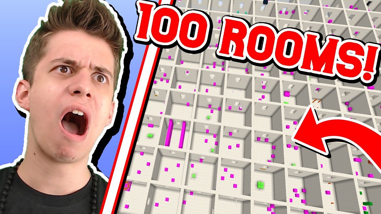 PARKOUR THROUGH 100 ROOMS!!! | Minecraft Parkour