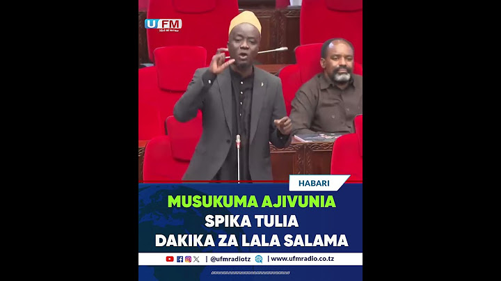 MUSUKUMA AMPONGEZA SPIKA TULIA, AFICHUA ALIPOMUOMBA KUMPIGIA KAMPENI