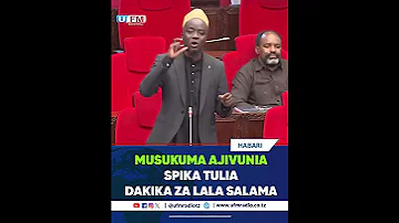 MUSUKUMA AMPONGEZA SPIKA TULIA AFICHUA ALIPOMUOMBA KUMPIGIA KAMPENI 