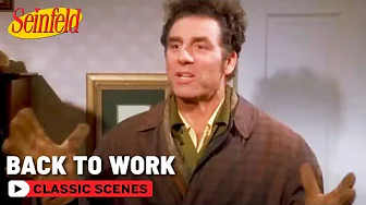It's Back To Work For Kramer | The Strike | Seinfeld