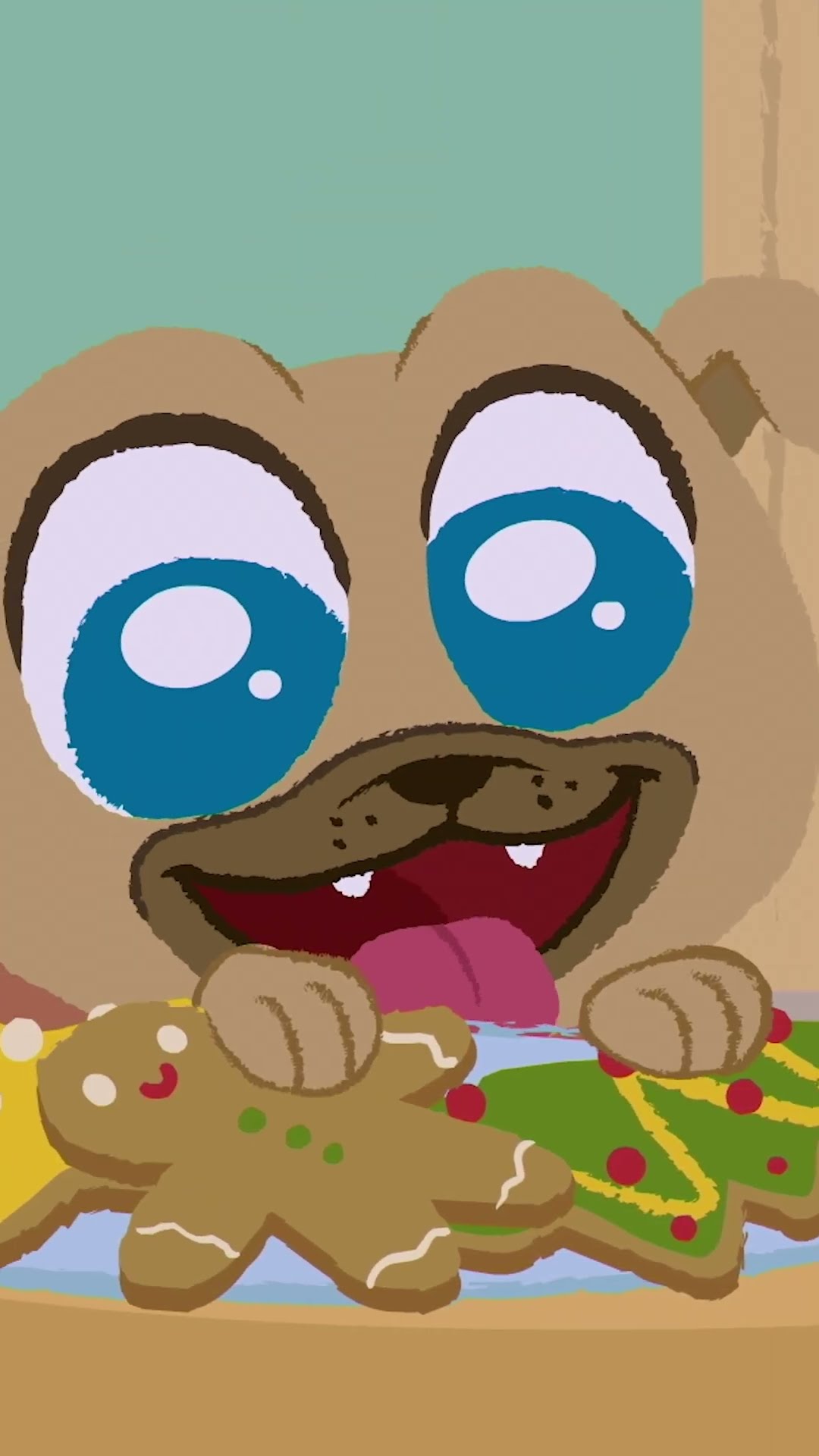 Bingo and Rolly get ready for Santa to come this Christmas! #PuppyDogPals #NurseryRhymes #DisneyJr.