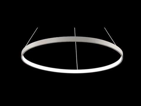 TLRU1-70-01, белый. Люстра Лючера – потолочный подвесной светодиодный светильник в форме кольца TLRU1-70-01, белый. Люстра Лючера – потолочный подвесной светодиодный светильник в форме кольца