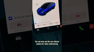 Zoom App Tesla Software Update Version 11 | #shorts screenshot 4