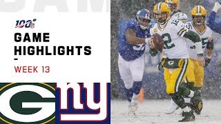 Packers vs. Giants Week 13 Highlights | NFL 2019 Packers vs. Giants Week 13 Highlights | NFL 2019