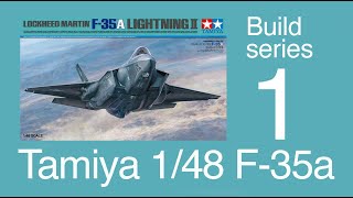 Tamiya 1/48 F-35A Lightning II Part 1