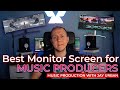 Best monitor screen for music producers and mixing engineers in 2022