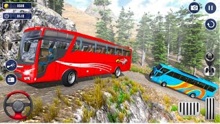 Offroad Bus Driving Simulator 2024 - Realistic Uphill Coach Bus Simulator 3D - Android Gameplay screenshot 5