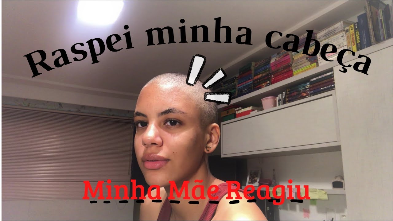 Primeiro vídeo do canal (RASPEI meu cabelo!)
