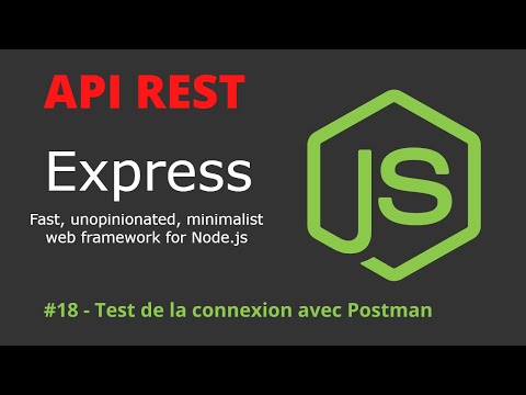 API REST Express Jwt 18/32 Test de la connexion
