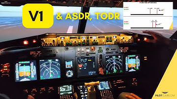How V1 Affects Your Take off Distance and Accelerated Stop Distance Required (TODR-ASDR).