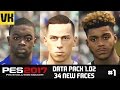 PES 2017 DATA PACK 1: 34 NEW PLAYER FACES! (Son, Wanyama, Pjanic etc) #1