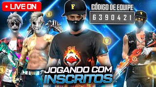 LIVE ON🔴] 👑JOGANDO COM OS INSCRITOS AO VIVO