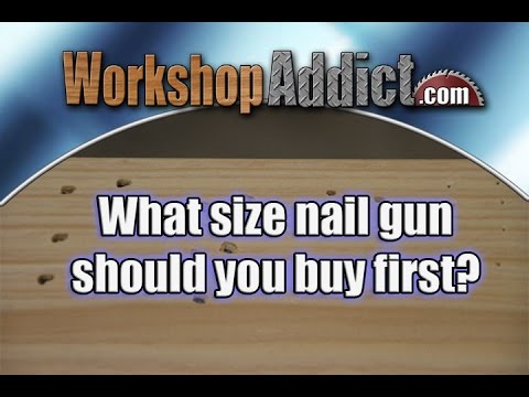 What Gauge Nailer for Woodworking? - YouTube