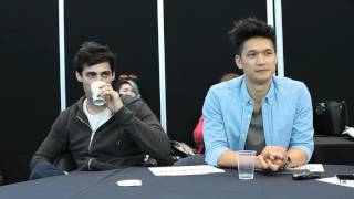 NYCC 2015: Shadowhunters Interview  Matthew Daddario and Harry Shum Jr. | The Workprint