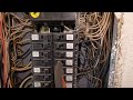 Electrician troubleshoot circuit breaker tripping