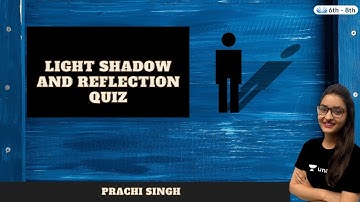 Light shadow and reflection quiz | Science Class 8 | Science Shaala | Prachi Singh