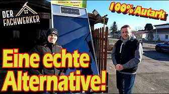 Warmluftkollektoren - Ohne Strom , Öl oder Gas autark mit Luft heizen!