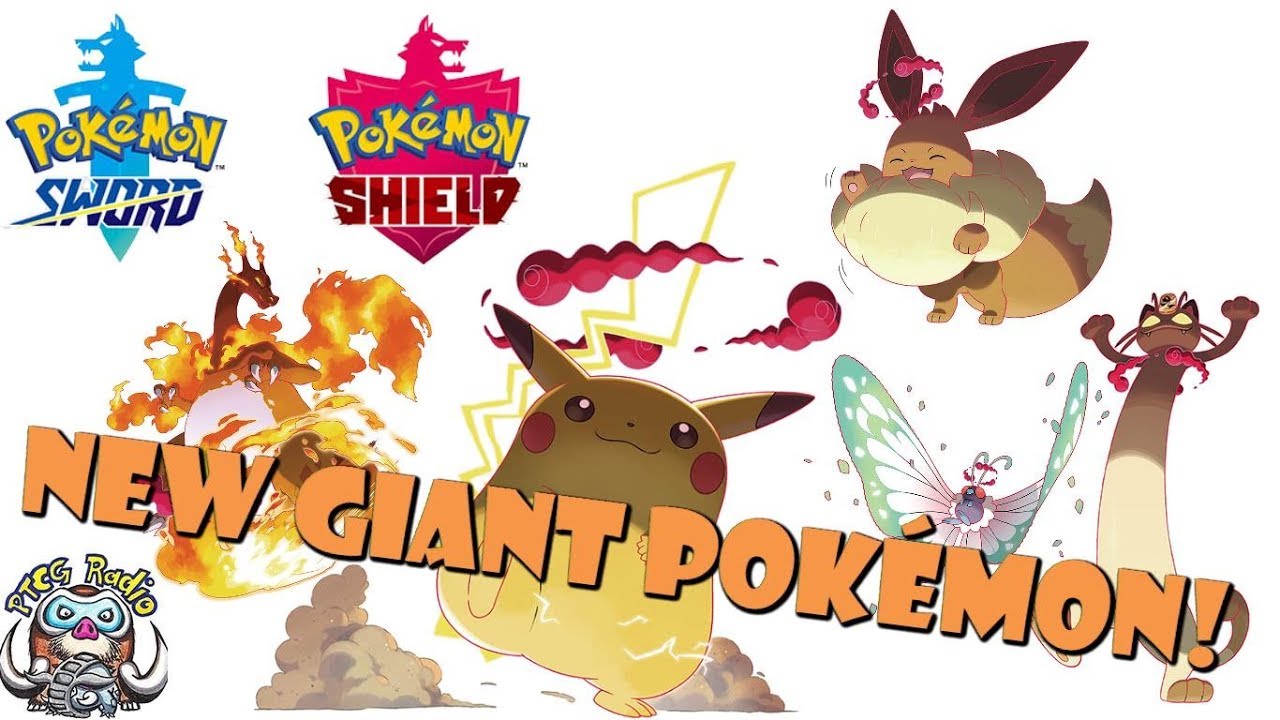 Fat Pikachu and other giant Pokemon revealed for Sword and Shield
